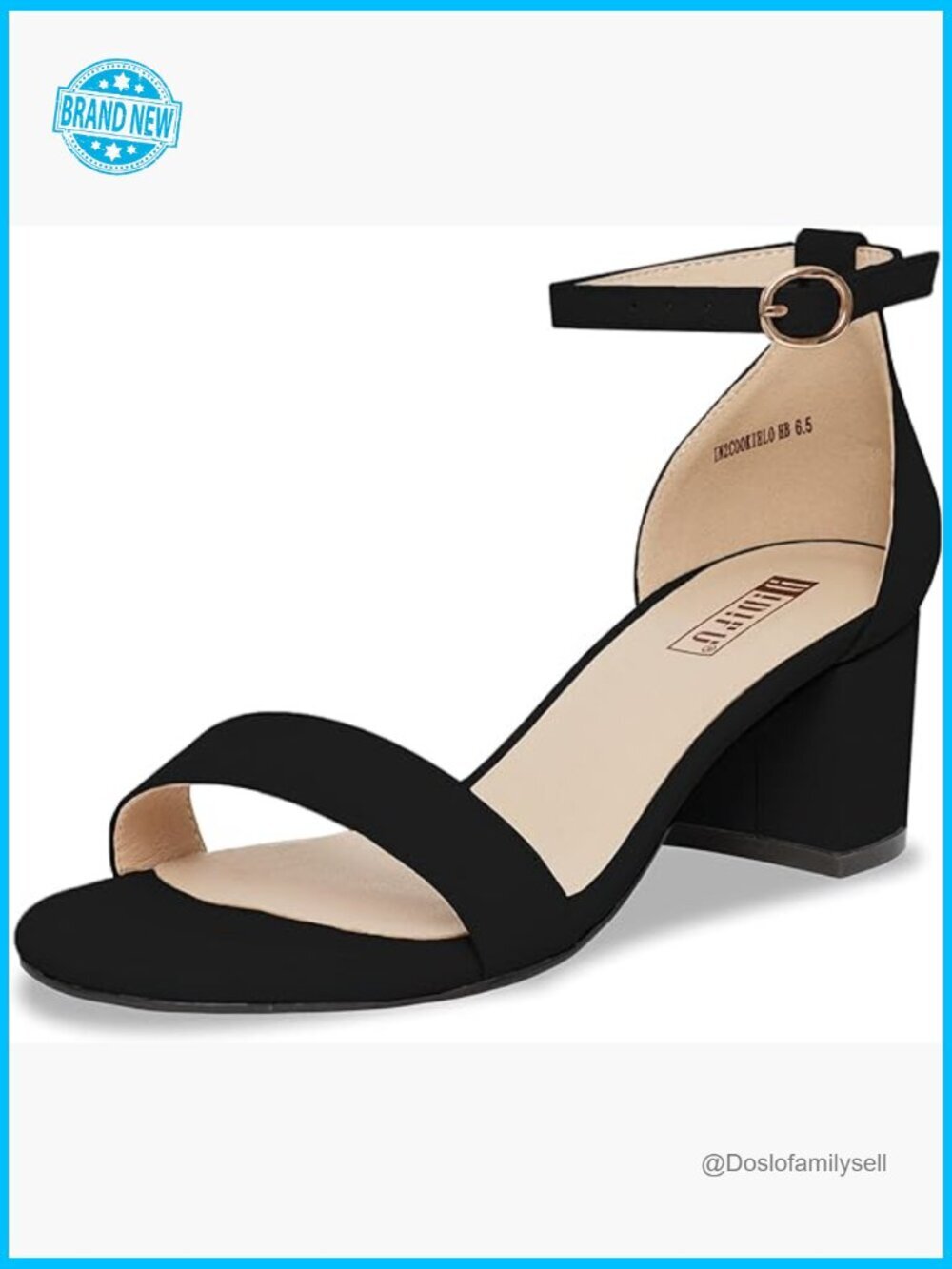 Low Block Heel Chunky Sandals Ankle Strap Wedding Dress Pump Shoes